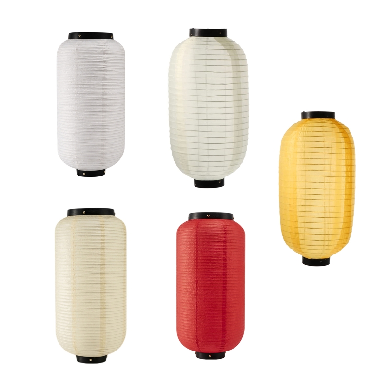 Description Picture 2 of item270F Japanese Style Hanging Lantern Decorative Waterproof Lantern Ornament DIY for Hand Painting Pattern Decorative Light