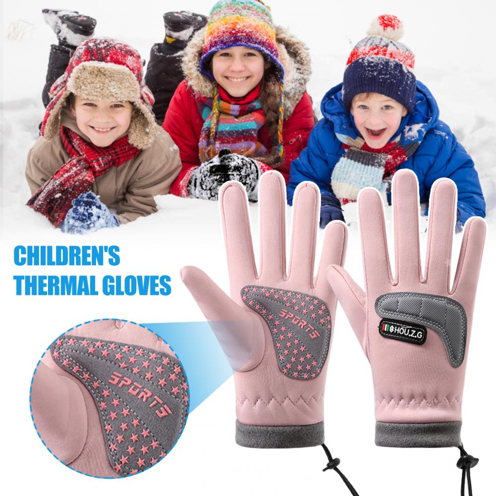 Gants De Ski Imperméables QKURT Pour Enfants - Parfaits Pour Le Froid Et La Neige !