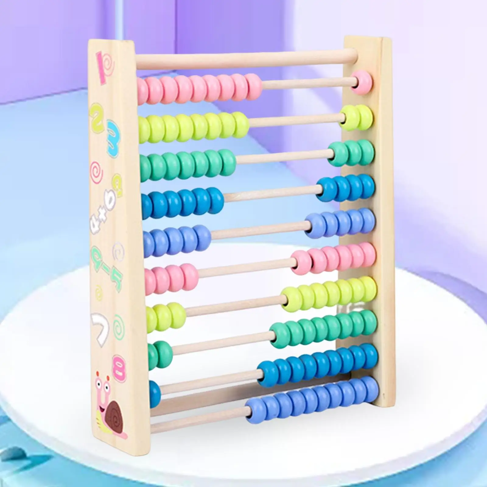 Counting Toy Colorful Leisure Multifunctional Montessori for Living Room Girls