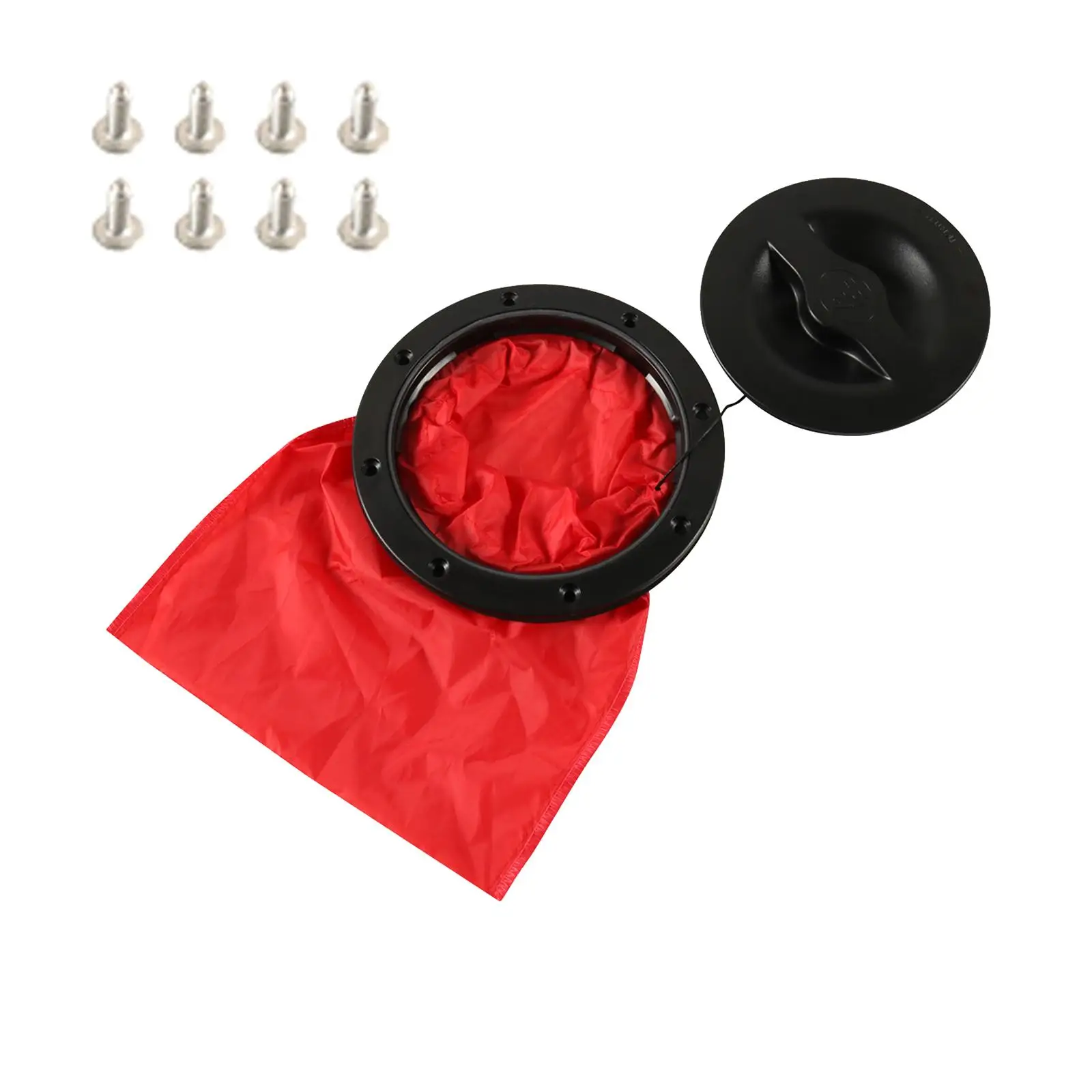 Deck Plate Kit Replacement Hatches 6 in Waterproof with Bag ABS for Fishing