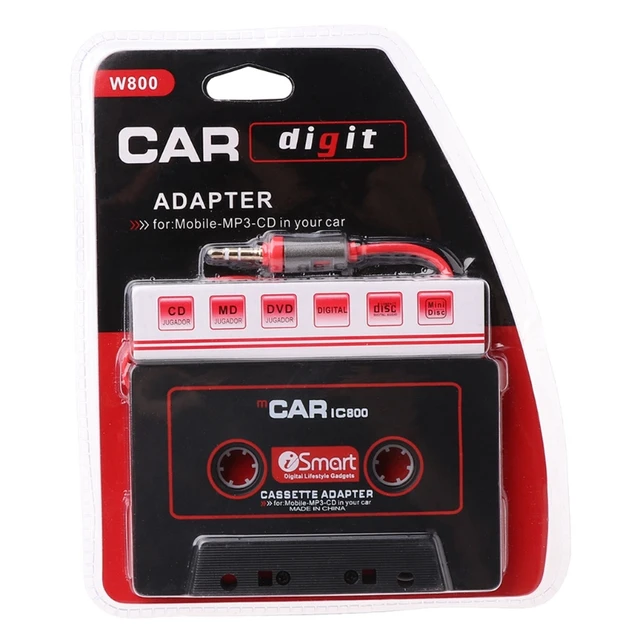 Car Cassette Tape Adapter 3.5mm Car AUX Audio Tape Cassette Converter For  Phone Car CD Player MP3/4 Car Tape Player - AliExpress