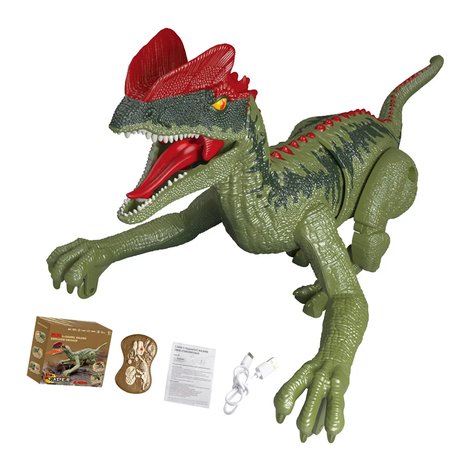 Remote Control Dinosaur Toys with Sound and Light Interactive Toy Children Dinosaur Toys for Children Toddlers Boys Girls Kids