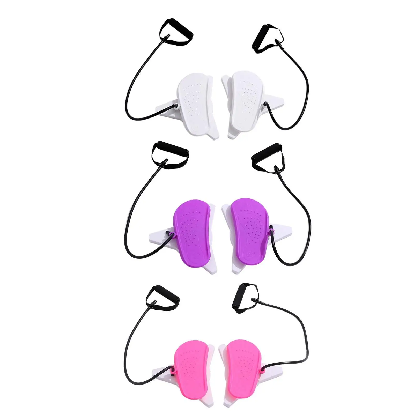 Split Twist Discs Multifunctional Shoulder Back Arms Hips Legs Low Noise with Pull Rope Waist Twist Disc Aerobic Exercise