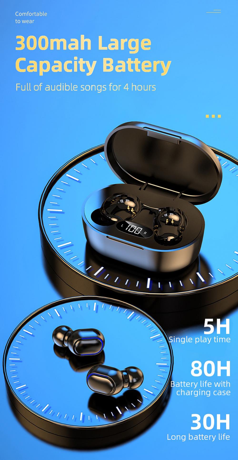 Title 9, E7S Wireless Bluetooth Earphones Earset Stereo ...