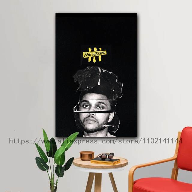 Mt1357 New The Weeknd My Dear Melancholy Music Album Cover Wall Art Picture  Canvas Painting Poster Prints Living Room Home Decor - Painting &  Calligraphy - AliExpress