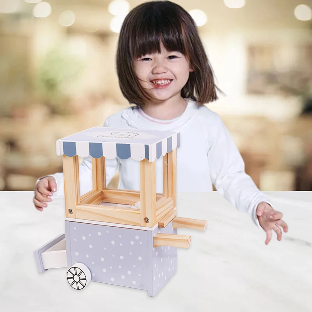Wooden Play House Toy Pretend Toys Simulate Life Scenarios Learning Basic Life Skills Hands-on Ability Kids Preschool Gift