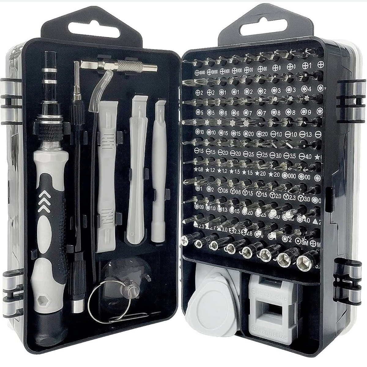 115 In 1 Precision Screwdriver Set PRO Electronics Magnetic Repair Tool Kit With Case For Repair Computer IPhone PC Household