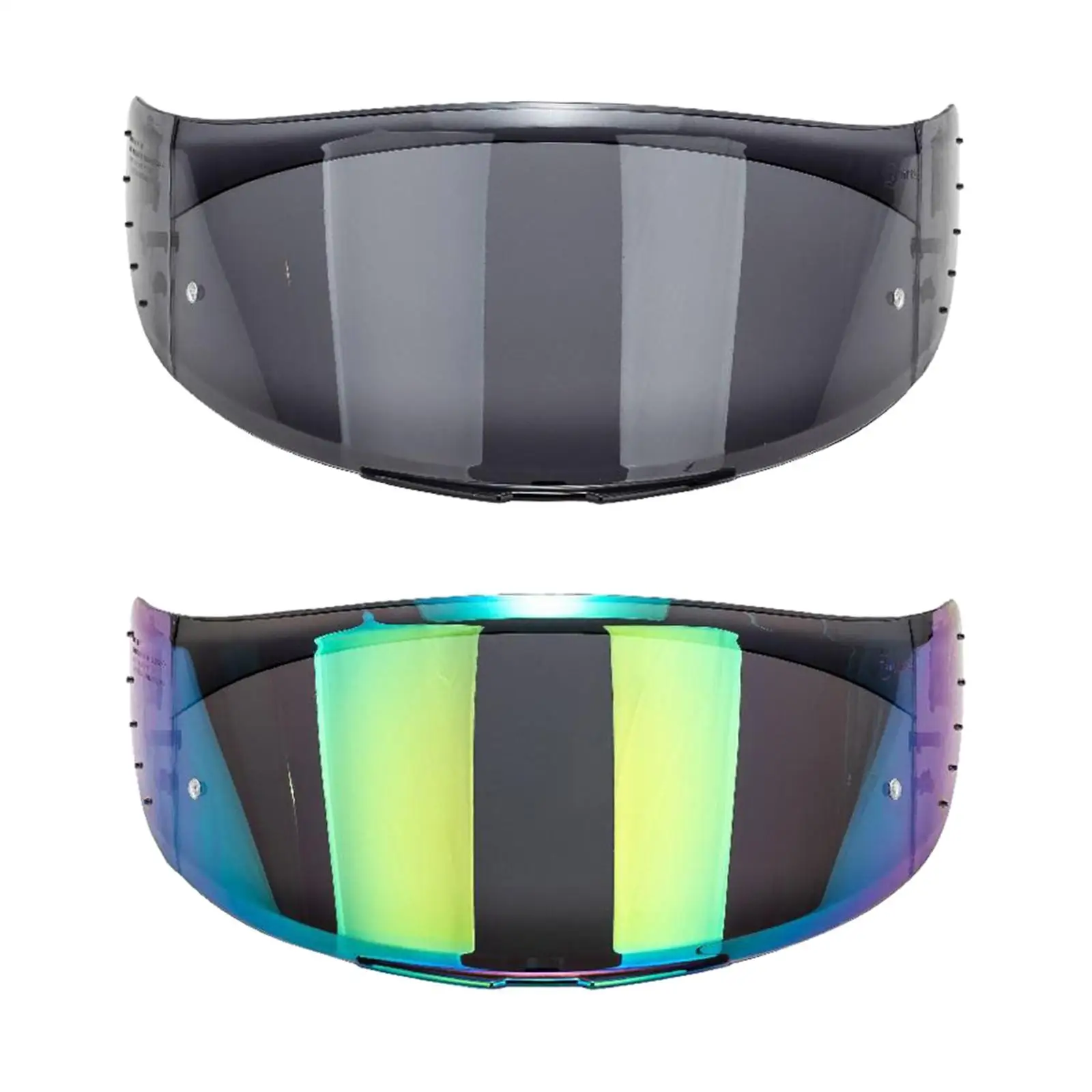 2x full face shield visor for Blade-2 motorcycle helmets colored + 