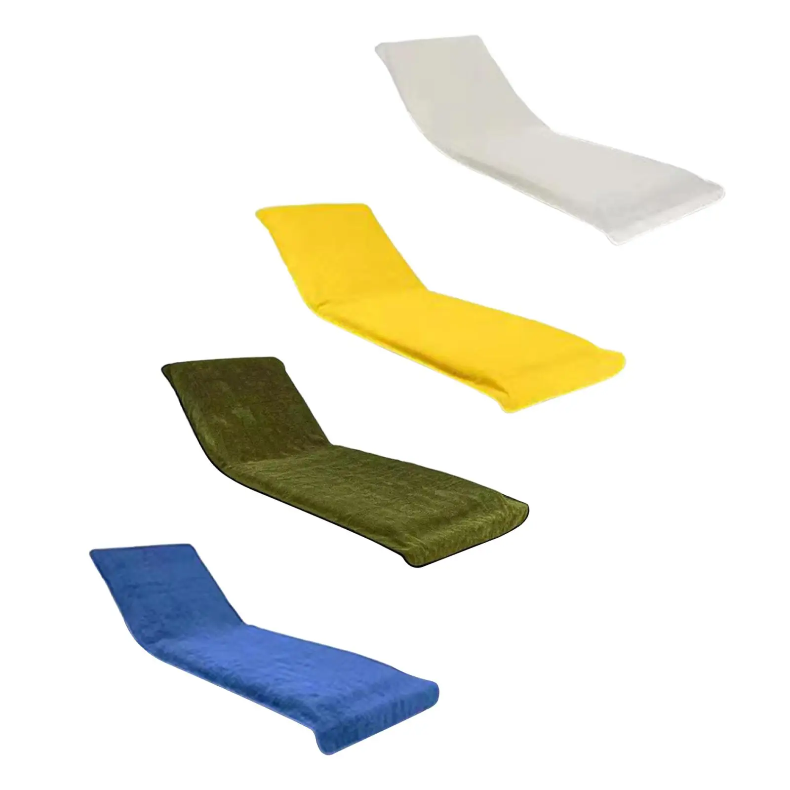 Pool Beach Lounge Chair Towel Cover 75x200cm Microfiber Anti Slip for Sunbathing Hotel Outdoor Lightweight Portable Comfortable