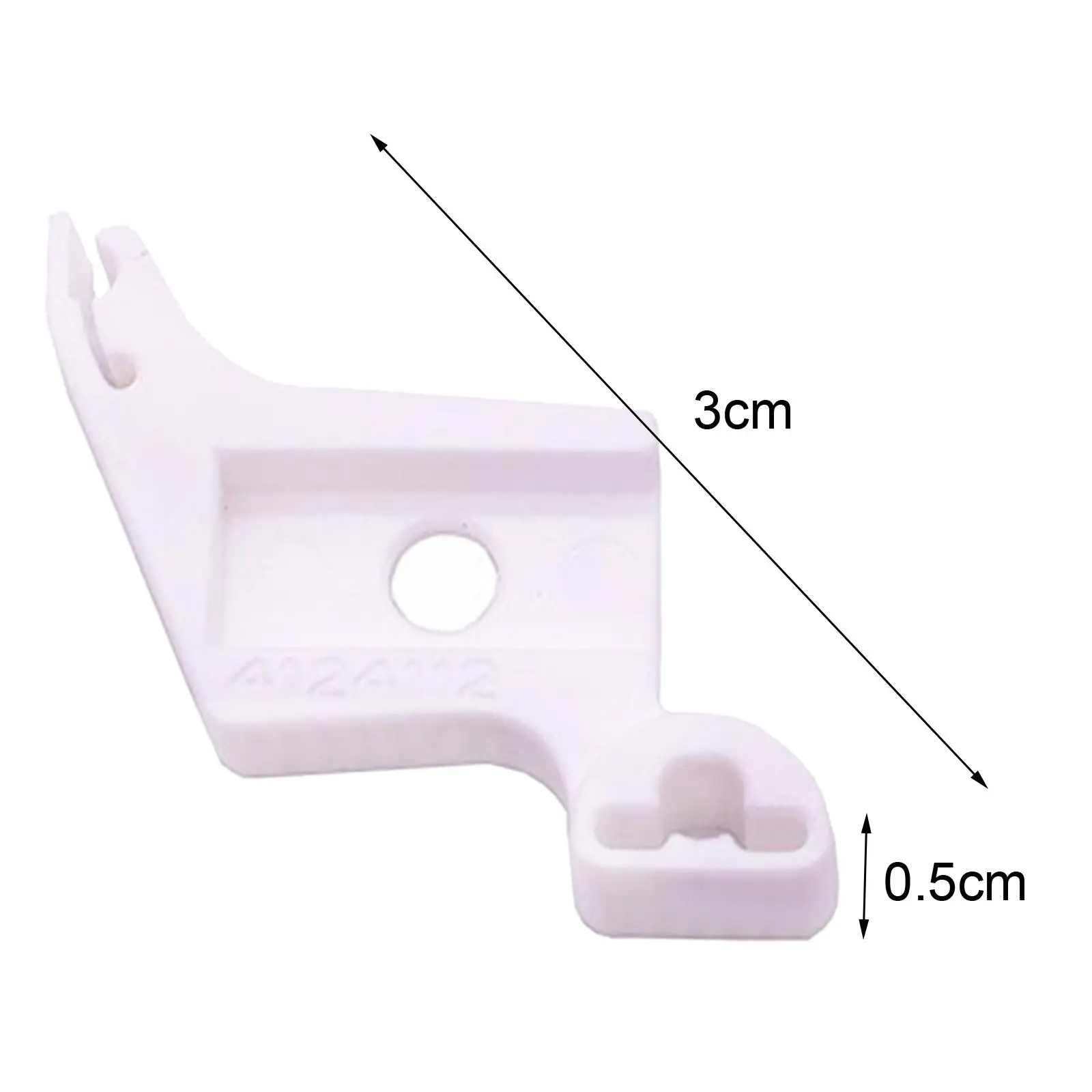 Presser Foot Holder Universal Low Shank Sewing Machine Adapter Useful Adjustable for DIY Crafts Overstitch Cloth Overlock Fabric