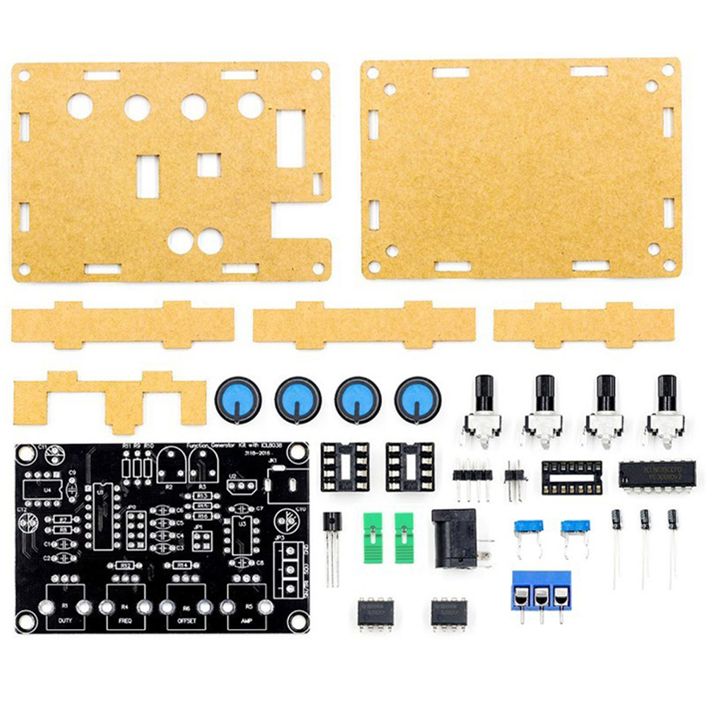 DIY ICL8038 Multifunktions-Niedrigfrequenz-Signalgenerator DIY Lötpraxis Elektronisches Kit – Detail 6