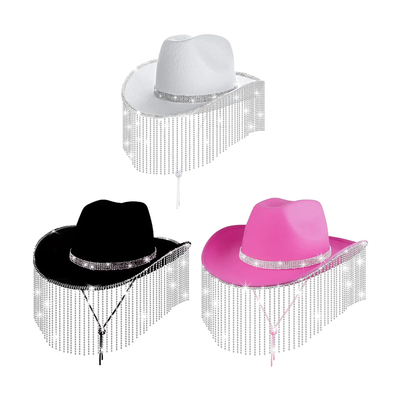 Western Style Cowboy Hat Men Trendy Cowgirl Hat for Cosplay Holidays Travel