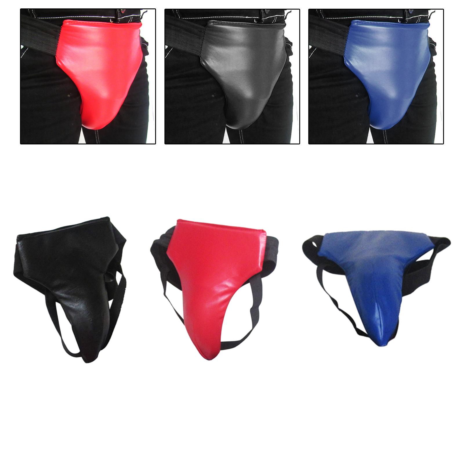 Mens Taekwondo Groin Protector Portable Men Abdominal Protector Crotch Protector for Sports Workout Karate Sparring Boxing