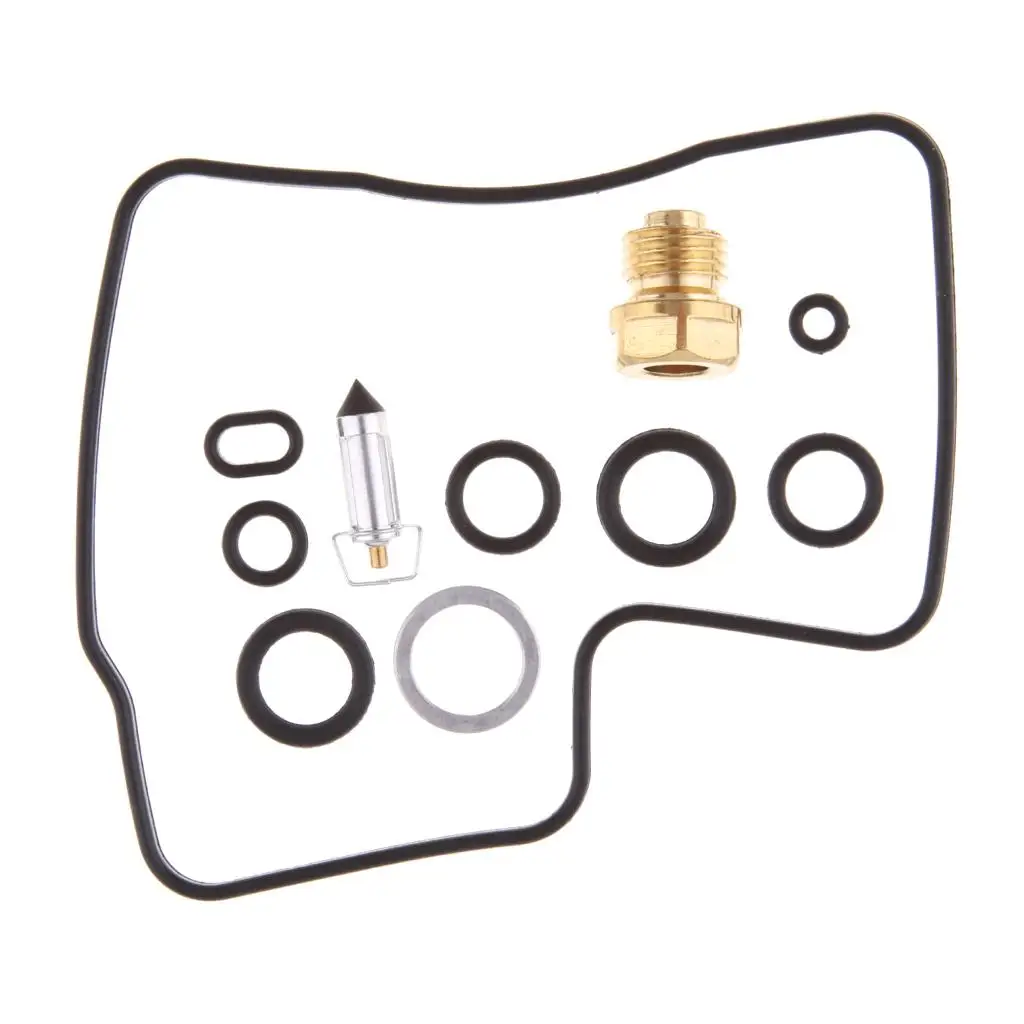 Carburetor Rebuild Carb Repair Kit Set for Honda VT1100C Shadow 1985-1986 Complete Kit to Rebuild Stock Carburetor