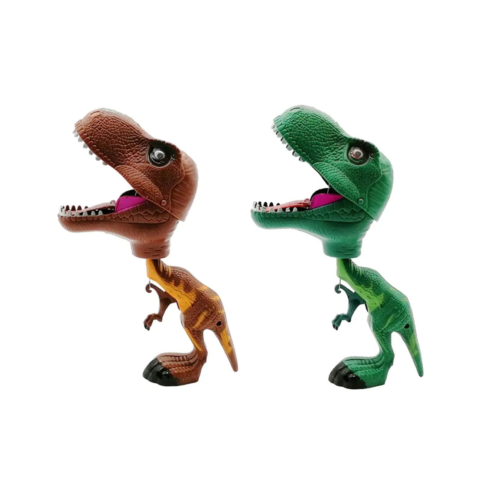 Dinosaur Hand Clamping Doll Dinosaur Animal Figures for Boys Girls Kids Gift