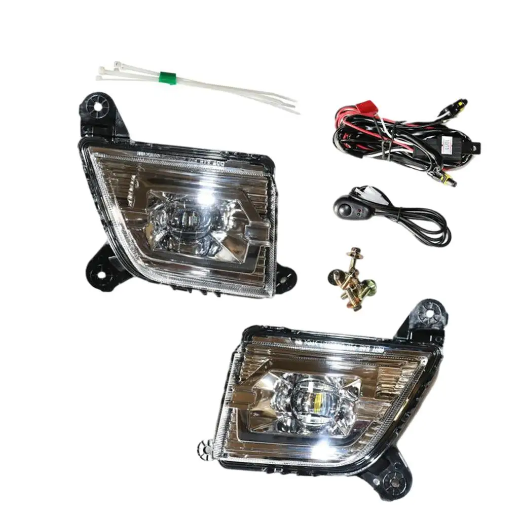 1 Pair Fog Lights Lamps Assembly for   2019-2021 Spare Parts