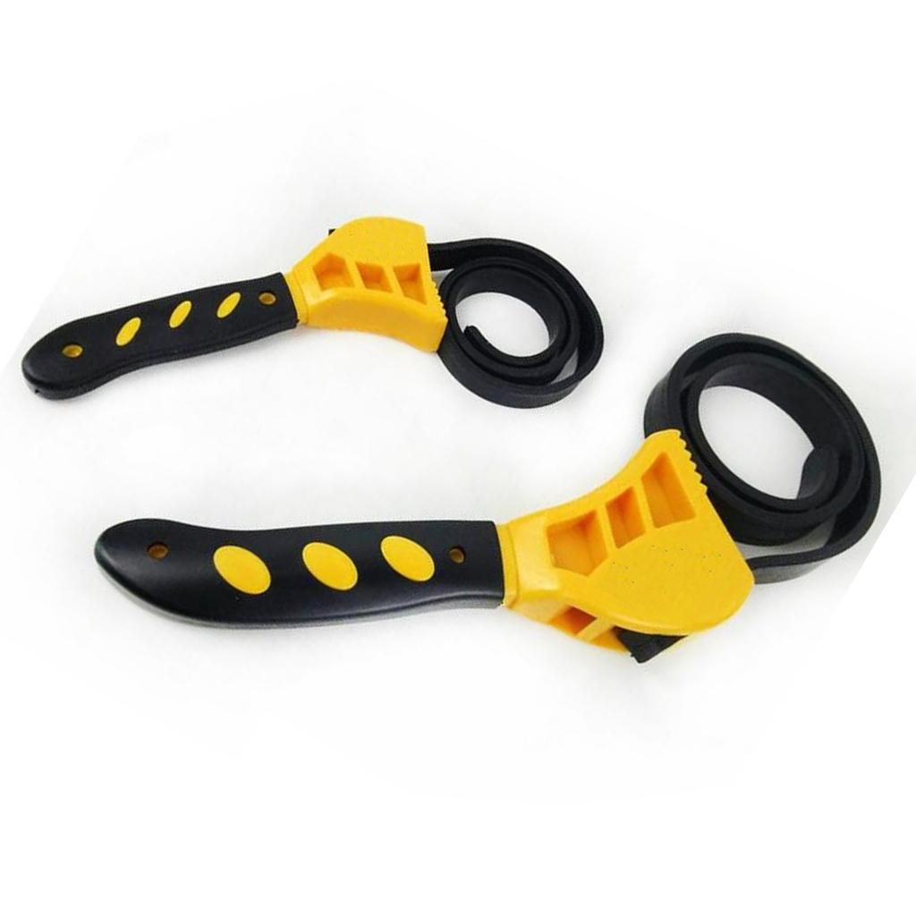 Small, Large Belt Wrench Strap Spanner Car Engine Repair Tool Durable Rubber Belt Length 500mm (9'') or 580mm (22.83'')