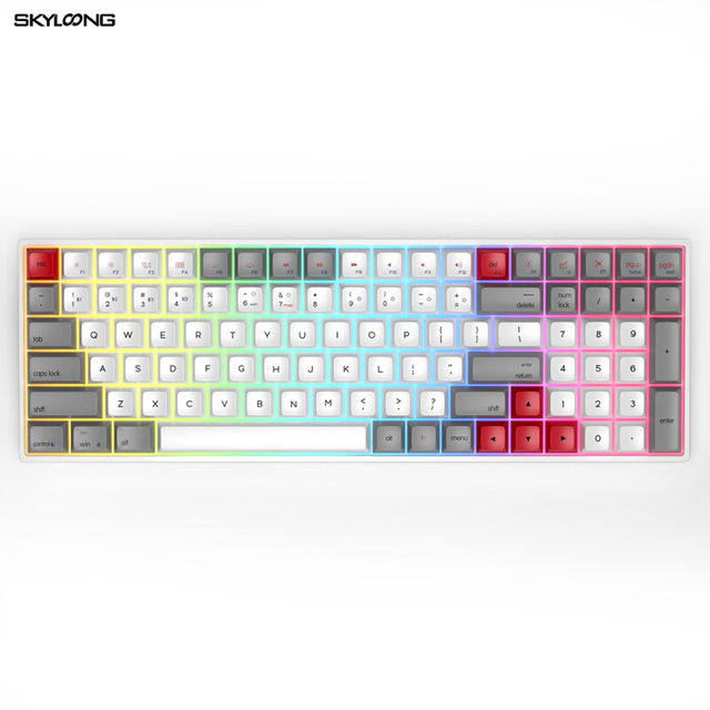 SKYLOONG GK96s SK96s 96 Keys Hot-Swap RGB Wireless/Wired Bluetooth  Mechanical Keyboard Gateron SwitchGaming Keyboard - AliExpress 7