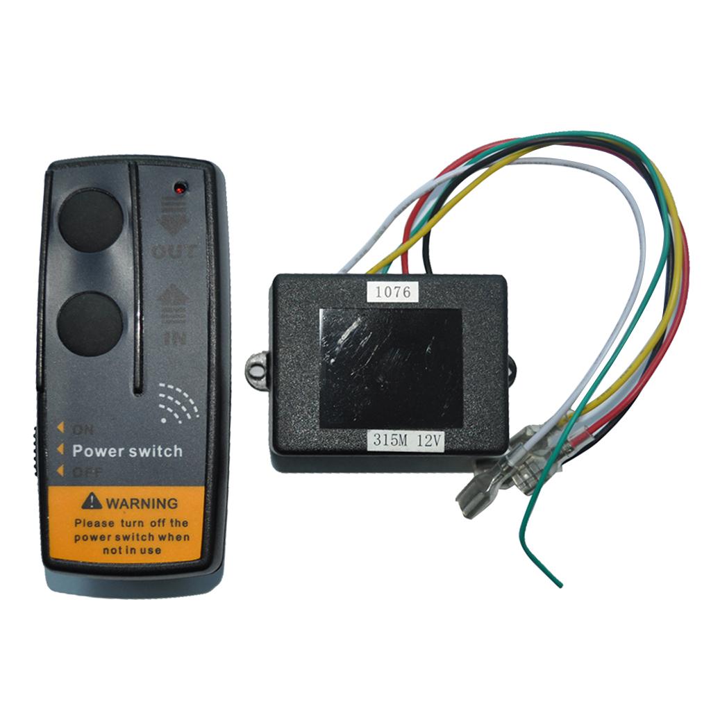  Remote Control  Anchor Winch Windlass Controller for Marine Boat Pontoon