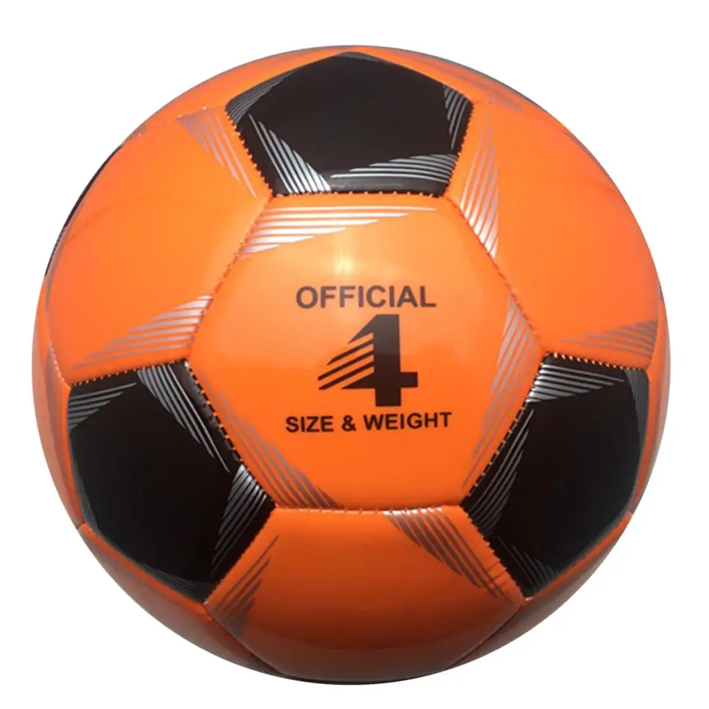 Football Soccer Ball Practice Size 4 Outdoor Match Indoor Game for Youth