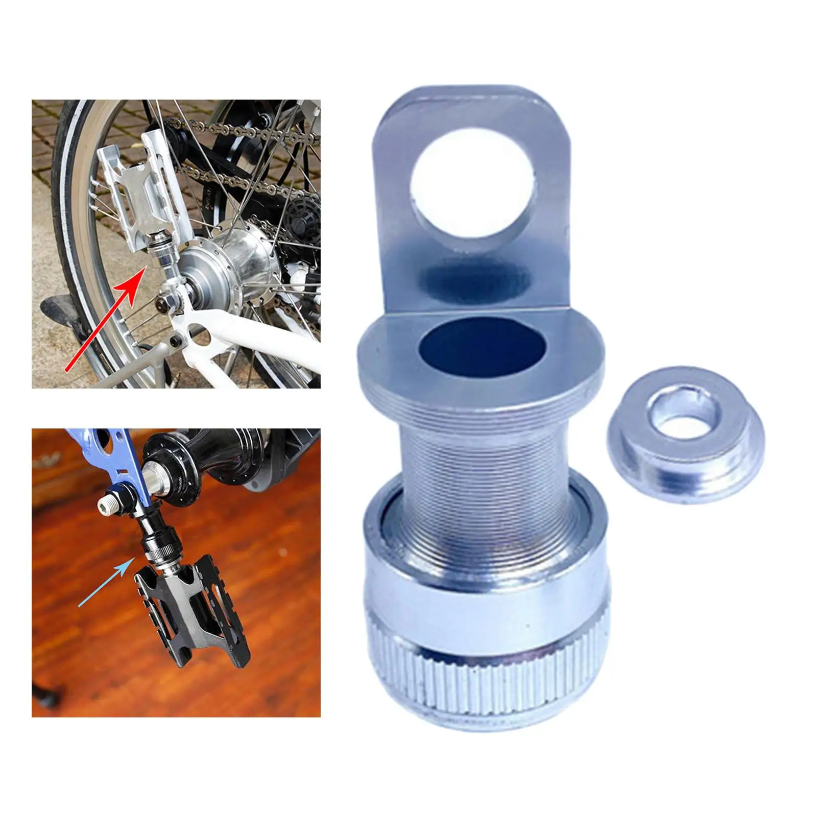 Bike Fast Pedal  Base Buckle Holder for Foldable Bike Pedal Mounting CNC Ultralight