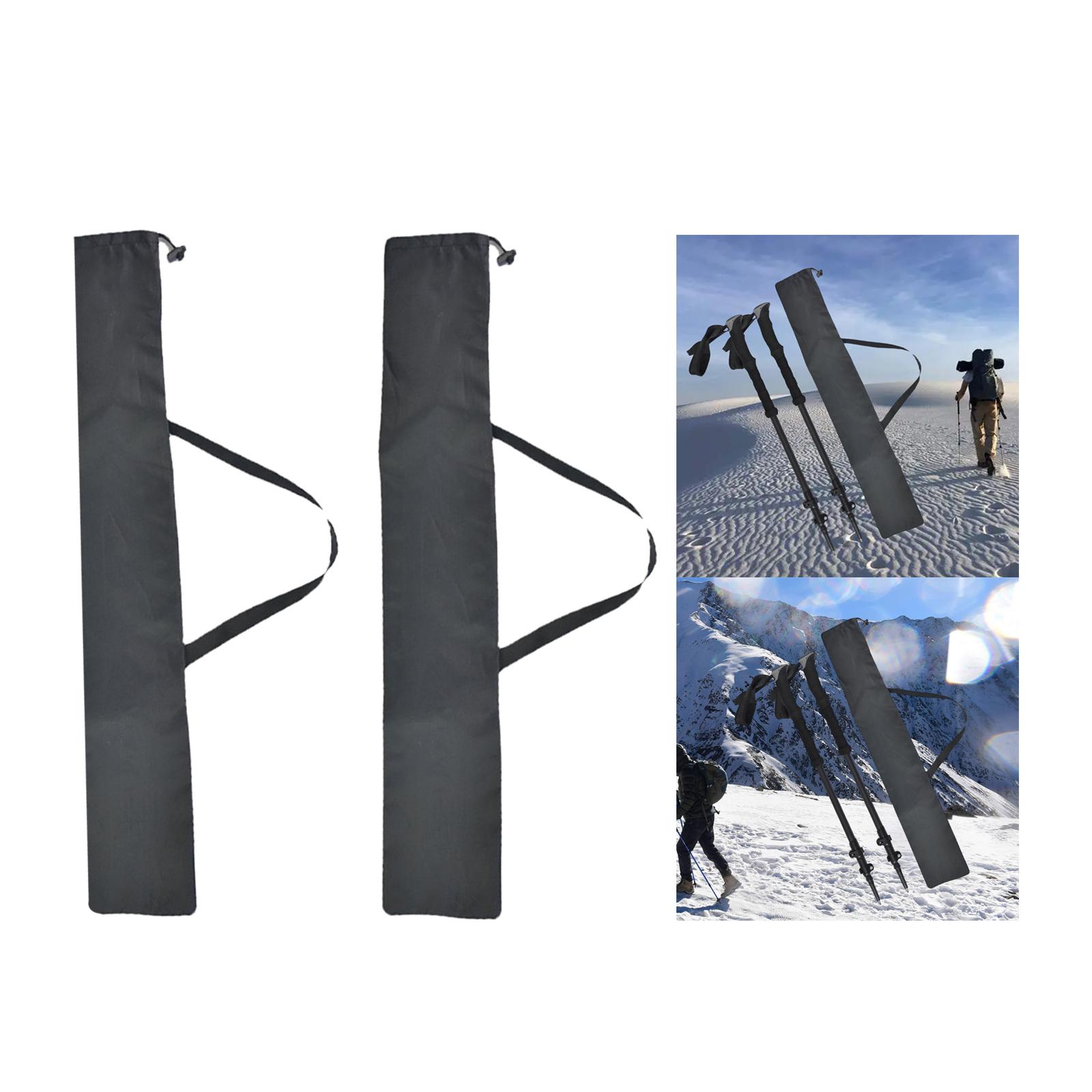 Trekking Poles Carrying Bag Hiking Sticks Bag Collapsible Walking Sticks Bag Storage Bag