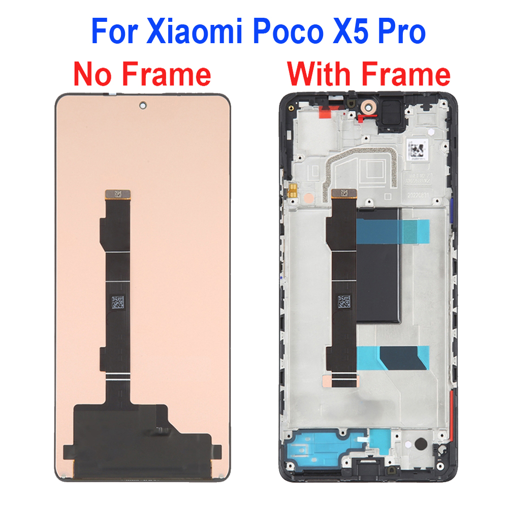 ЖК-дисплей AMOLED для Xiaomi Poco X5 Pro 22111317PG 22101320G 22101320I,  сенсорный экран с дигитайзером в сборе | AliExpress