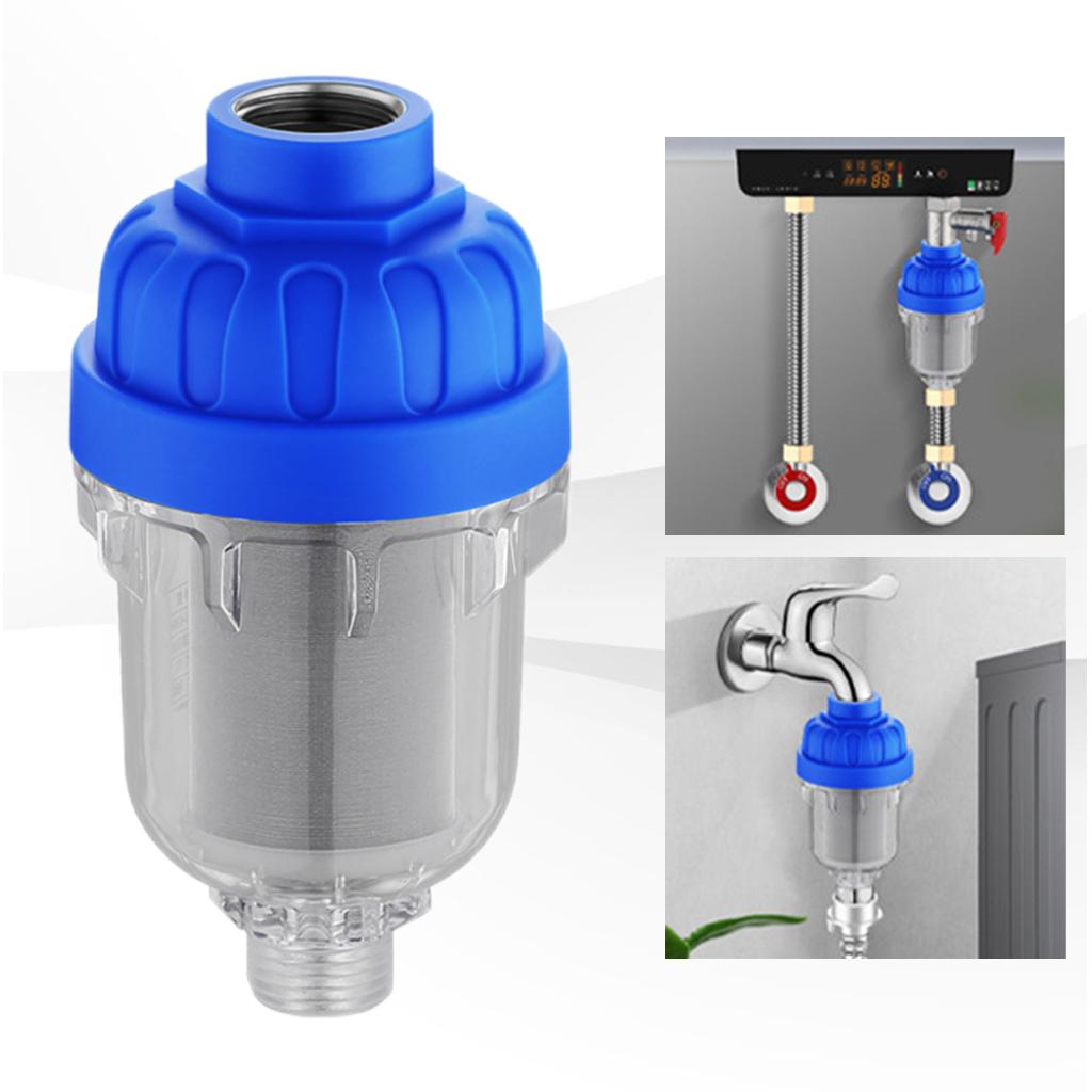 Whole House Water Filter 40Um Clean Down Sediment Assembly Cleaning Water Softener Water Purification for Water Heater Kitchen