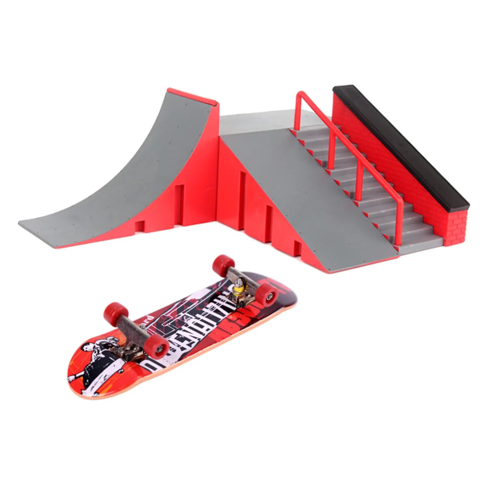 Skateboard Toys Mini Skateboard Ramp Finger Skateboard for Mastering Skills