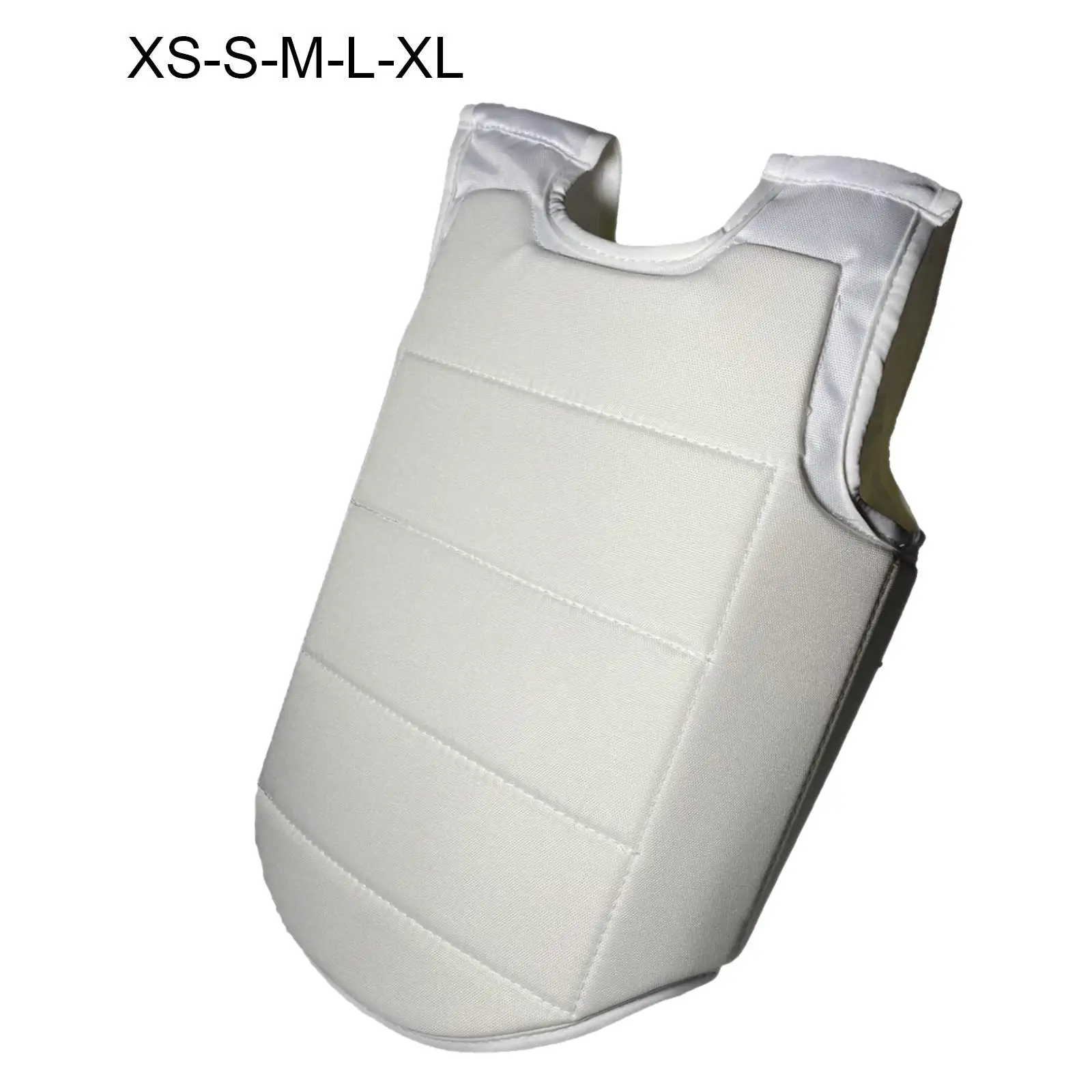Karate Chest Protector Chest Guard Muay Thai Rib Shield Vest Body Protection for Youth Adult Kids Training Boxing Martial Arts