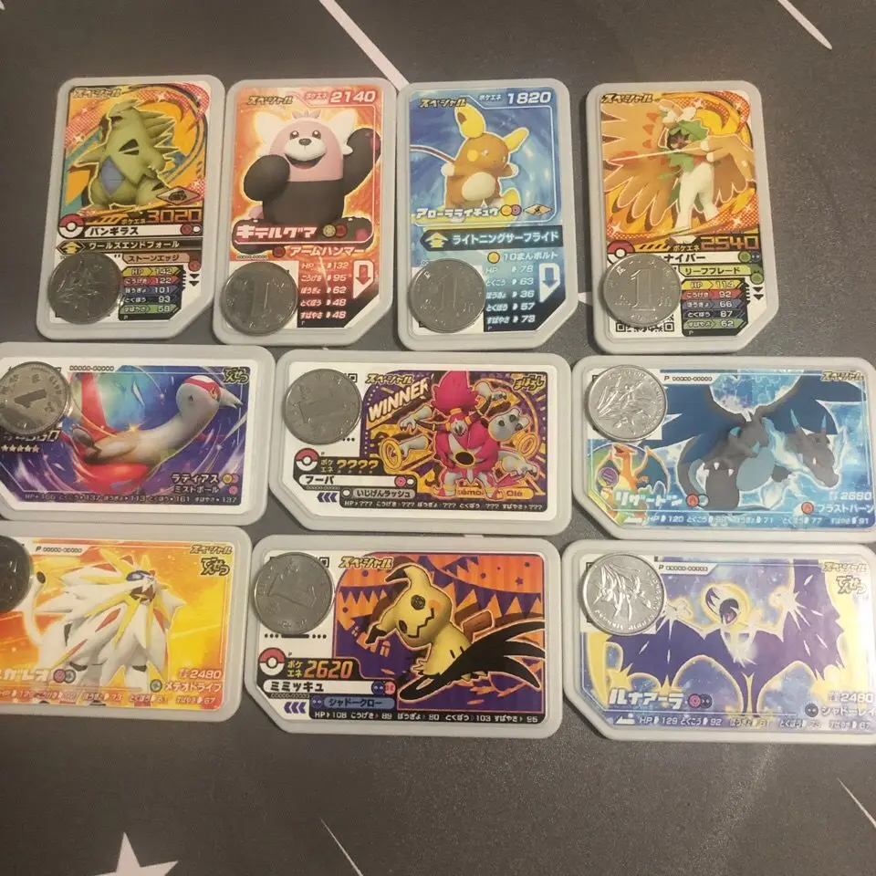 Pokemon Pokemon Card Card No 5 Bullet Sticker Replica Version Legend 1 Bullet Support Code Handmade Diy Homemade Card Card Games Aliexpress