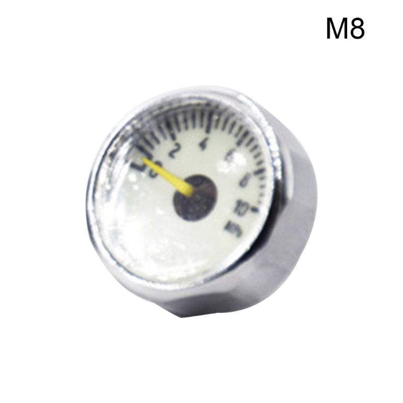 Description Picture 6 of itemTire Pressure Gauge Workmanship Design High Pressure Gauges Luminous Metal Pressure Gauge Diameter 25mm/0.9inches