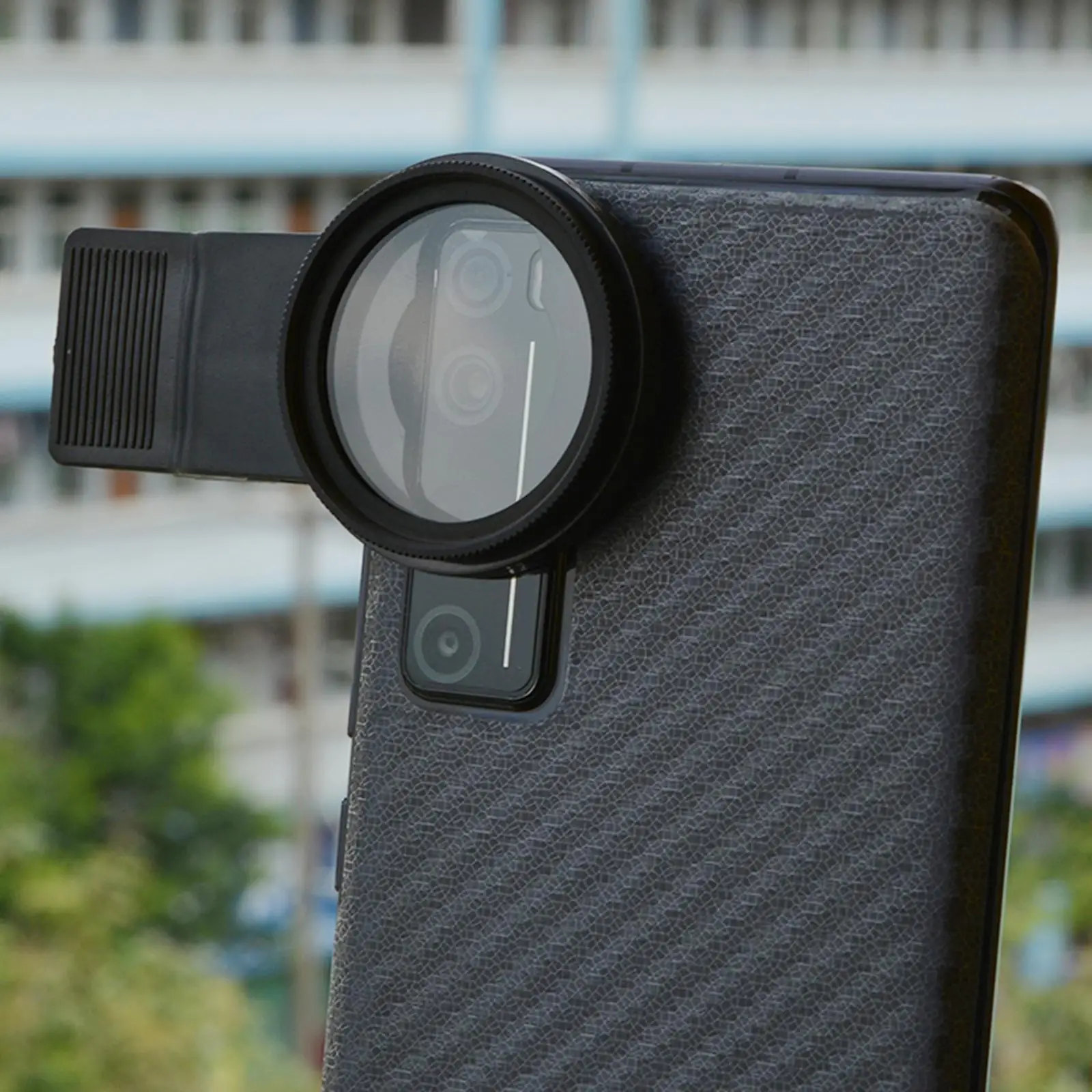 Soft Focus Lens Filter 37mm with Clip Reduces Glare for Portraiture Phone