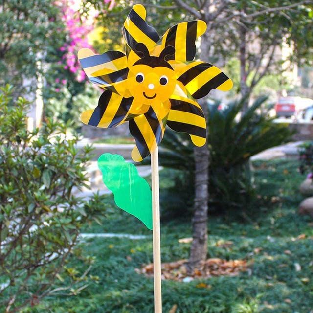 Wind Spinner Large Pinwheels Beautiful Wedding Lawn Decors Child