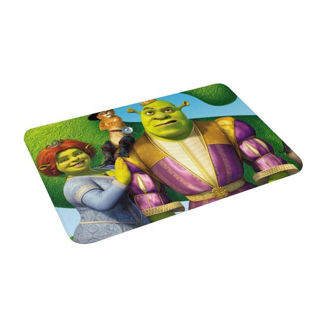 Shrek o terceiro capacho tapete tapete de pé tapete de banho antiderrapante  wc varanda salão durável lavável - AliExpress