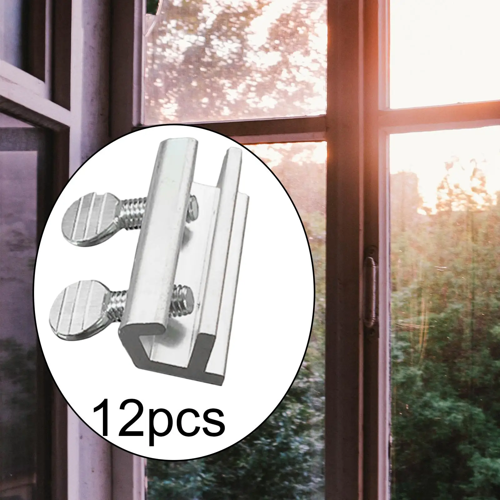 Sliding Door Window Locks Removable Adjustable for Office Living Room Window