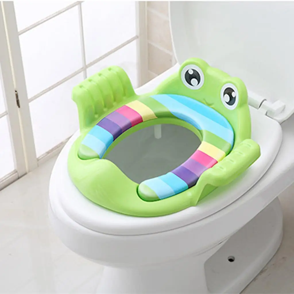 Multifunctional Portable Baby Seat Kid 2 in 1 Non-Slip for Bathroom w/Handle
