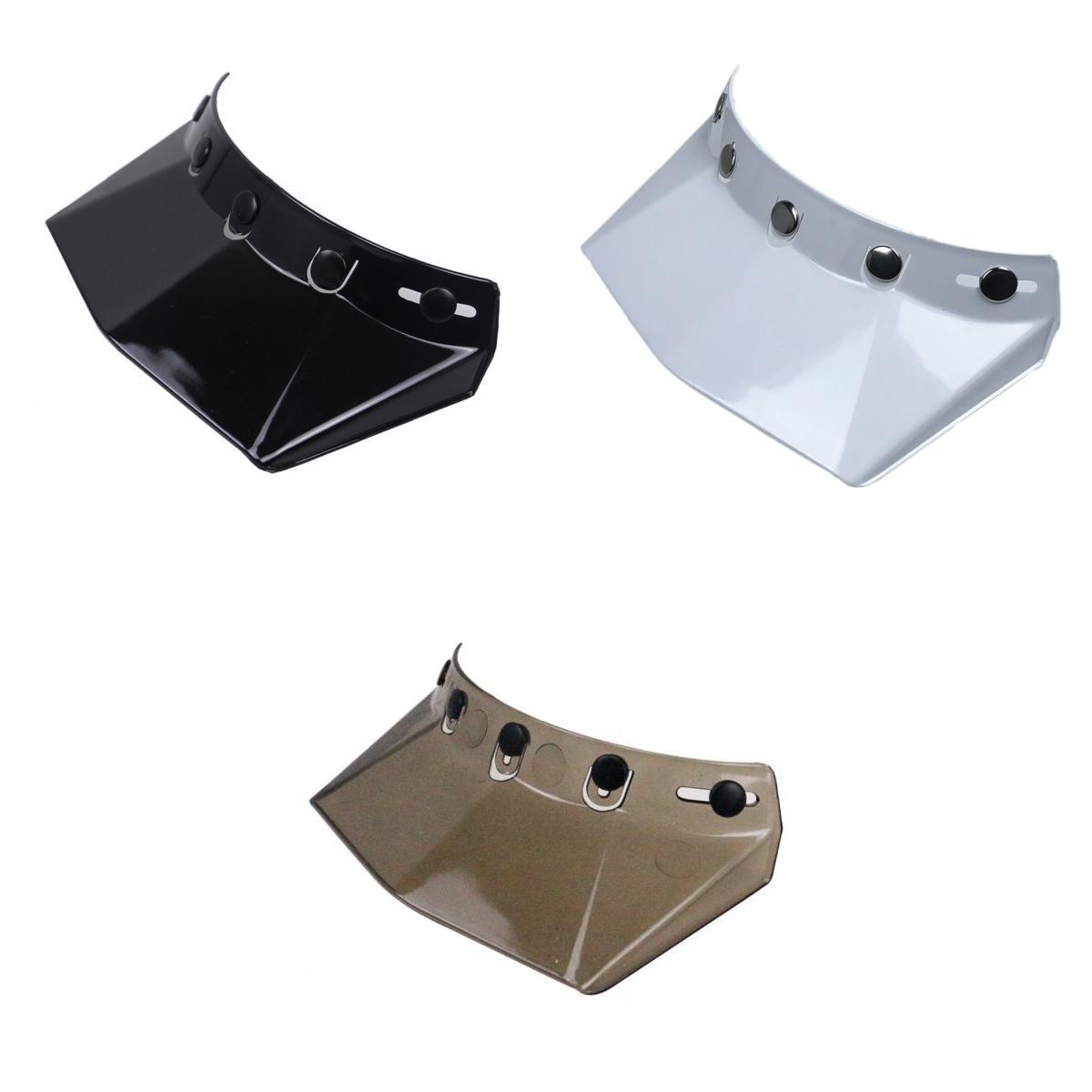 3-pack Snap Visor Peak Replace for Motorcycle  Decoration