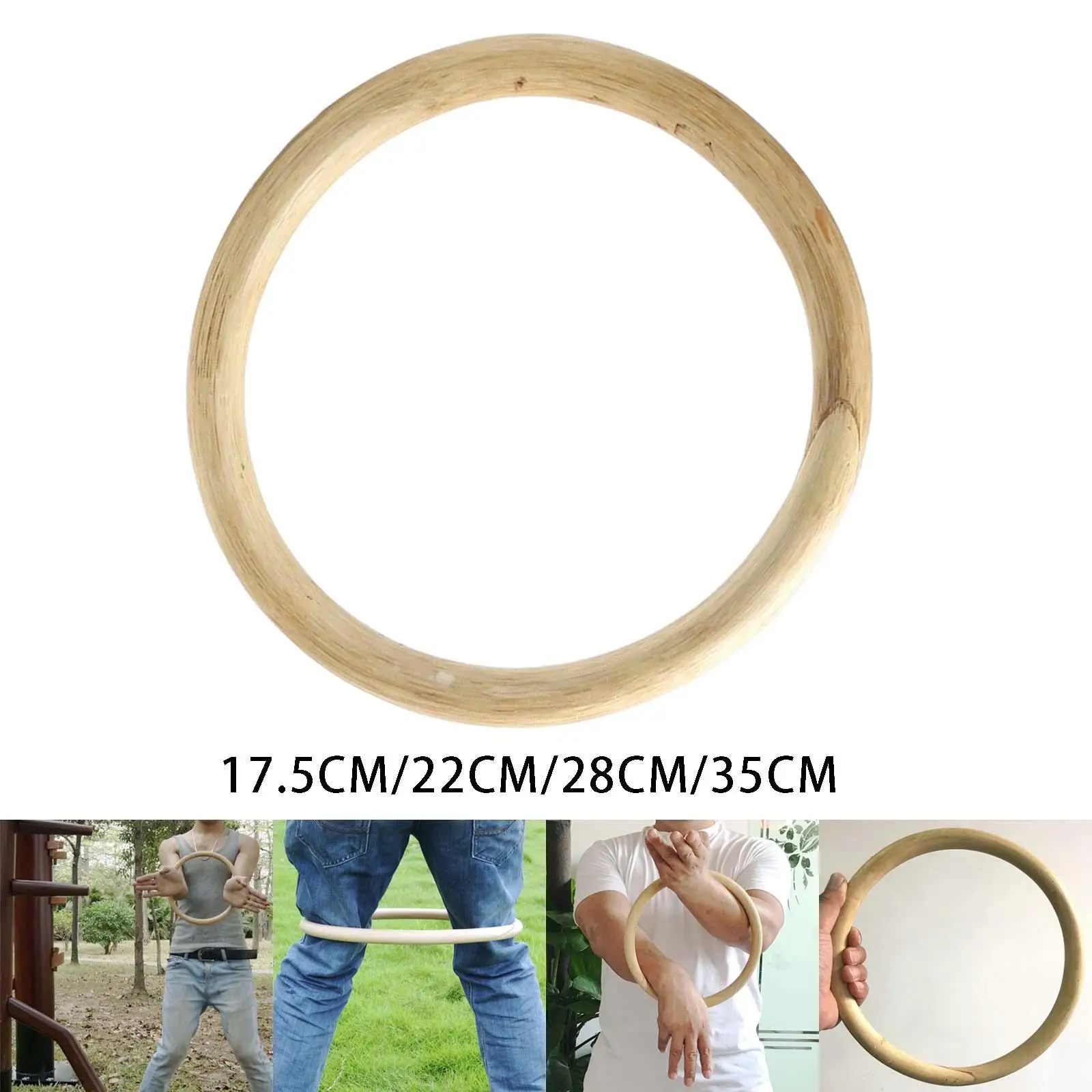 Wing Chun Rattan Ring Wrist Hand Strength Training Equipment Boxing Training Ring