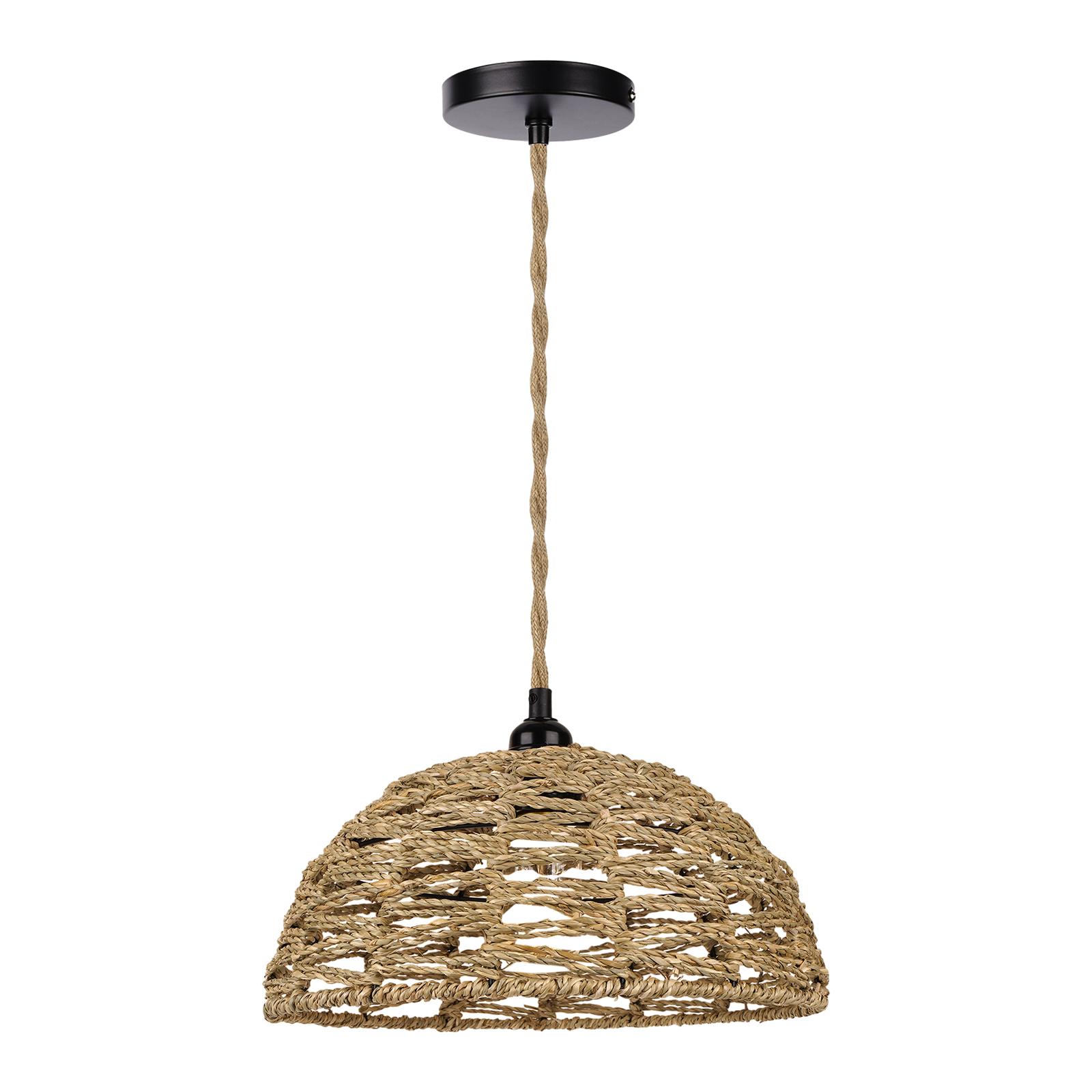 Description Picture 5 of itemLamp Shade Replacement Accessories Pendant Light Cover Rustic Boho Light Shade for Restaurant House Dining Room Kitchen