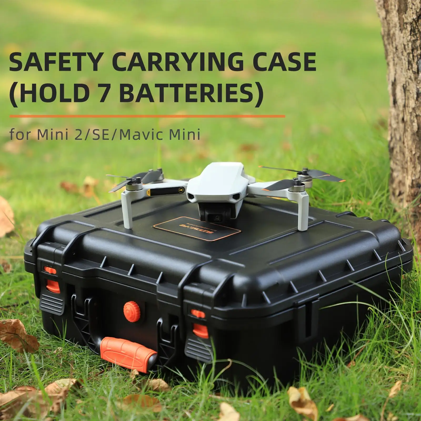 Portable Drone Carrying Case Storage Suitcase Travel Bag Waterproof