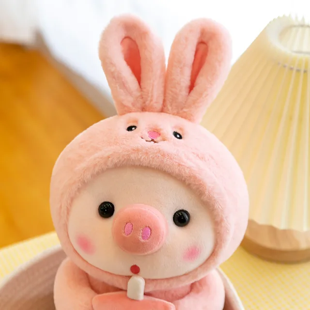 9.8in/25cm Cute Piglet Stuffed Animals Cute Plush Toy, Soft