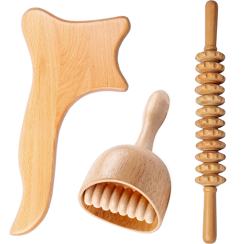 Best of MQQWQQ Anti Cellulite Wood Therapy Massage Tools, Wooden Massager Roller, Gua Sha Cup, Maderoterapia Kit For Lymphatic Drainage Reviews & Tips