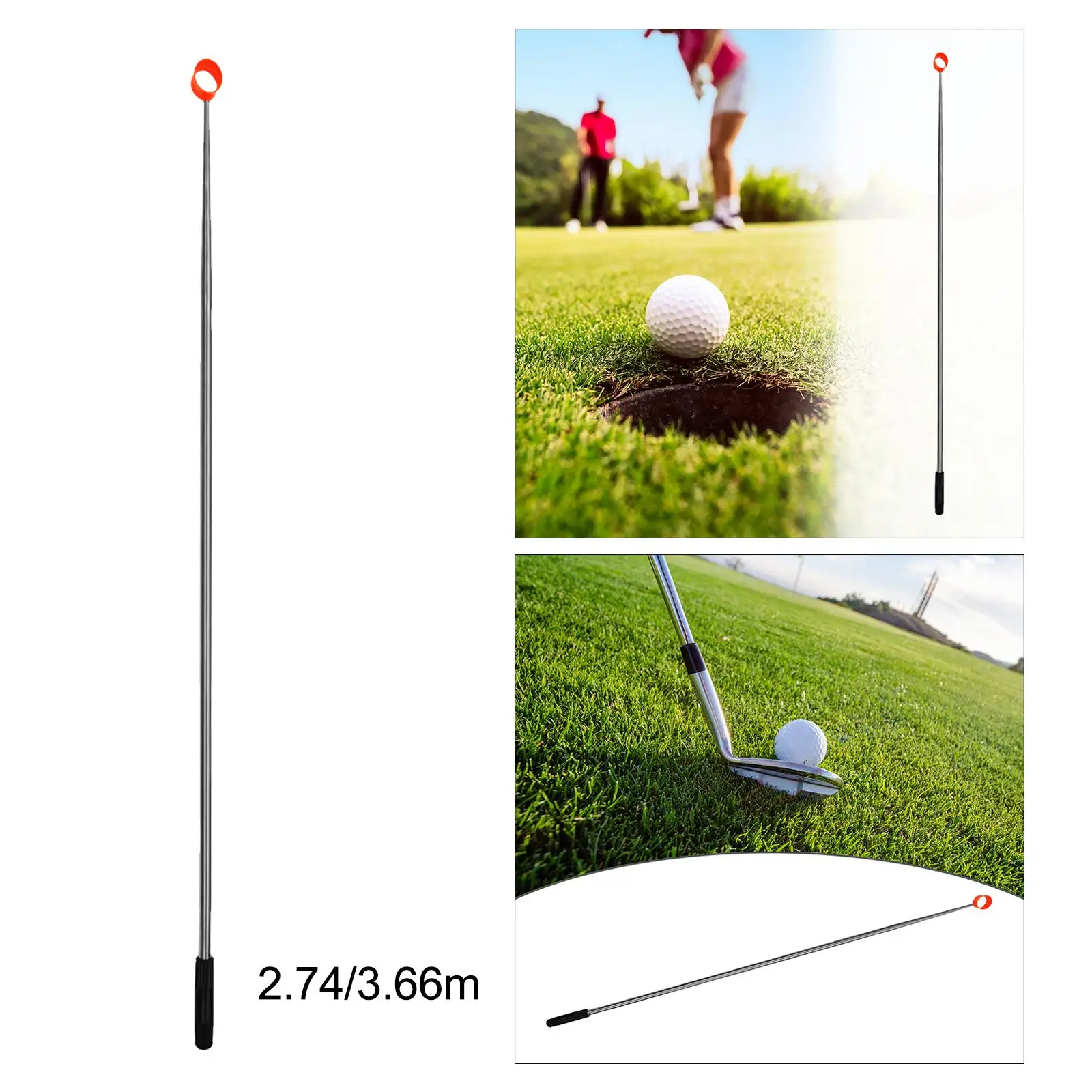 Golf Ball Retriever Extendable Collector Golfs Ball Picker Golf Gift for Men