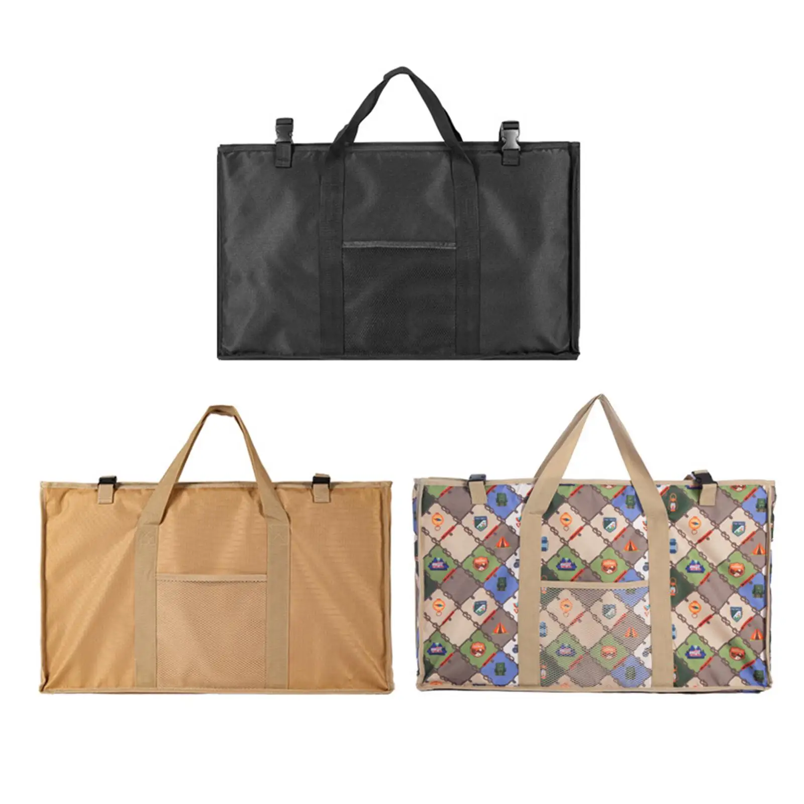 Portable Folding Table Storage Bag Drain Rack Storage Bag for Outdoors