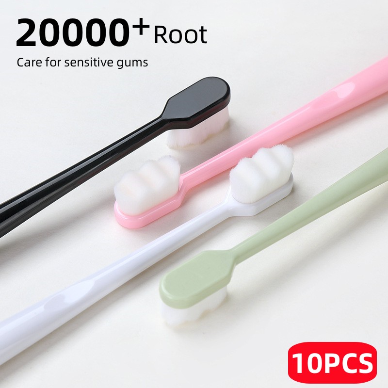 Best of Million Toothbrush Ultra-fine Soft Toothbrush Antibacterial Protect Gum Health Travel Portable Tooth Brush Oral Hygiene Tools Reviews & Tips