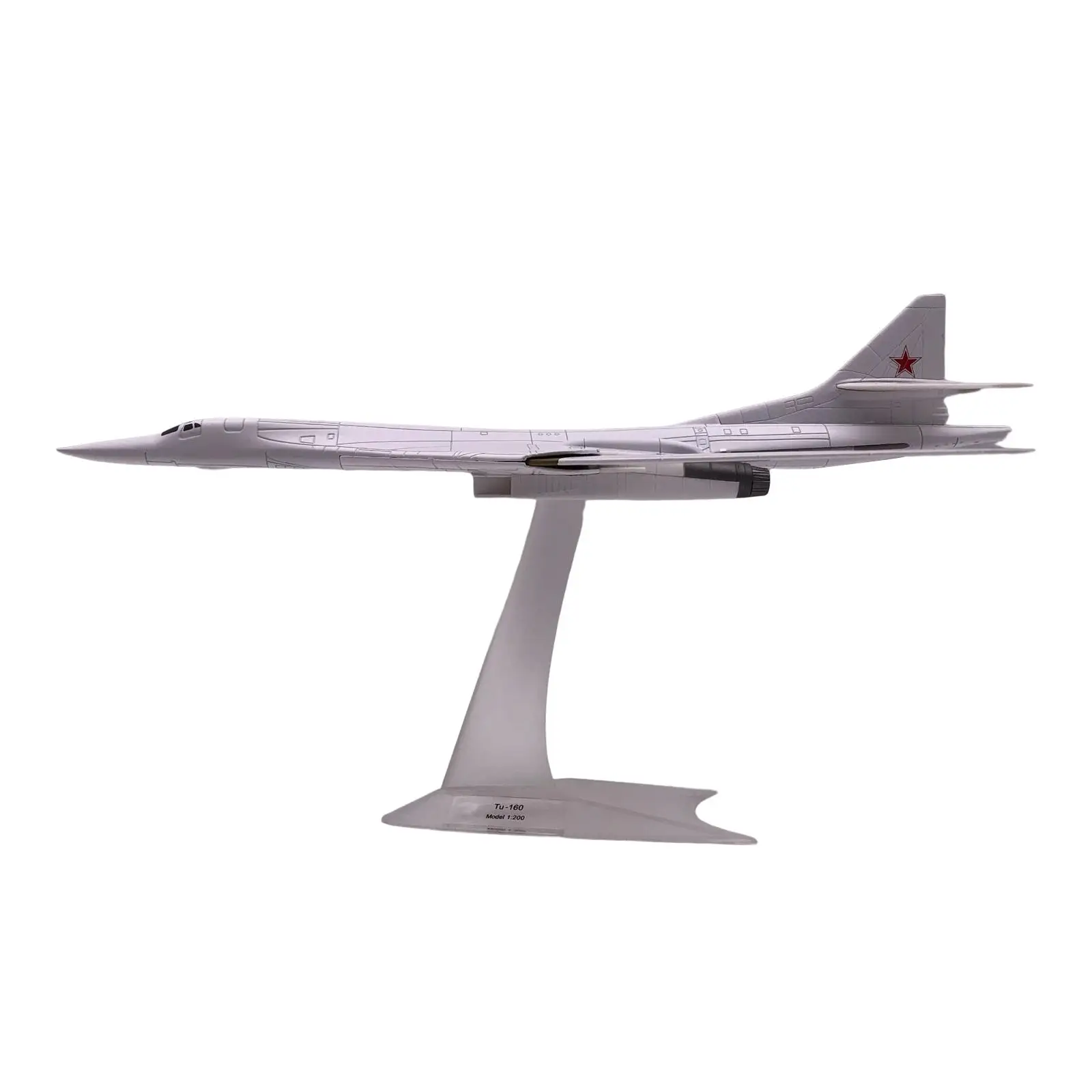 Metal 3D Bomber Fighter Model Plain with Stand Display ,Table Fighter Toy Collectible 1: 200  Diecast for Home Table Decoration