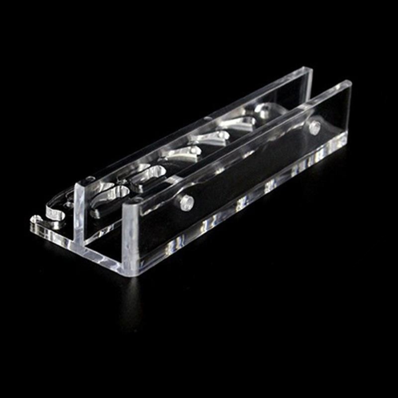 1PCS Neue Aquarium Anlage Werkzeuge Lagerung Rack Acryl Halter für Pinzette Schaber Schere Aquarium Wasser Gras Reinigung Werkzeug halter – Detail 4