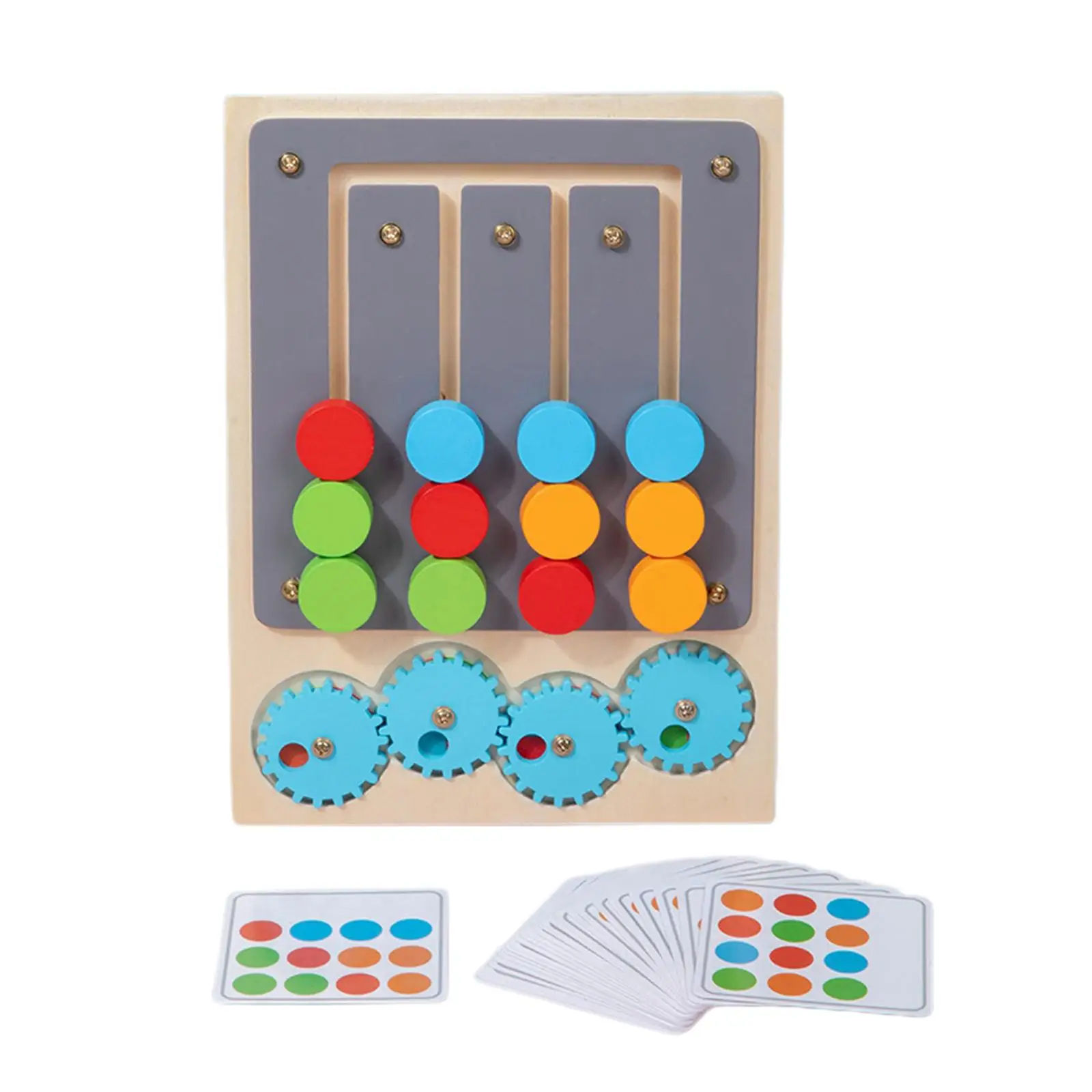 Shape Color Sorting Matching Family Game for Child Age 3 4 5 6 7 Years Old