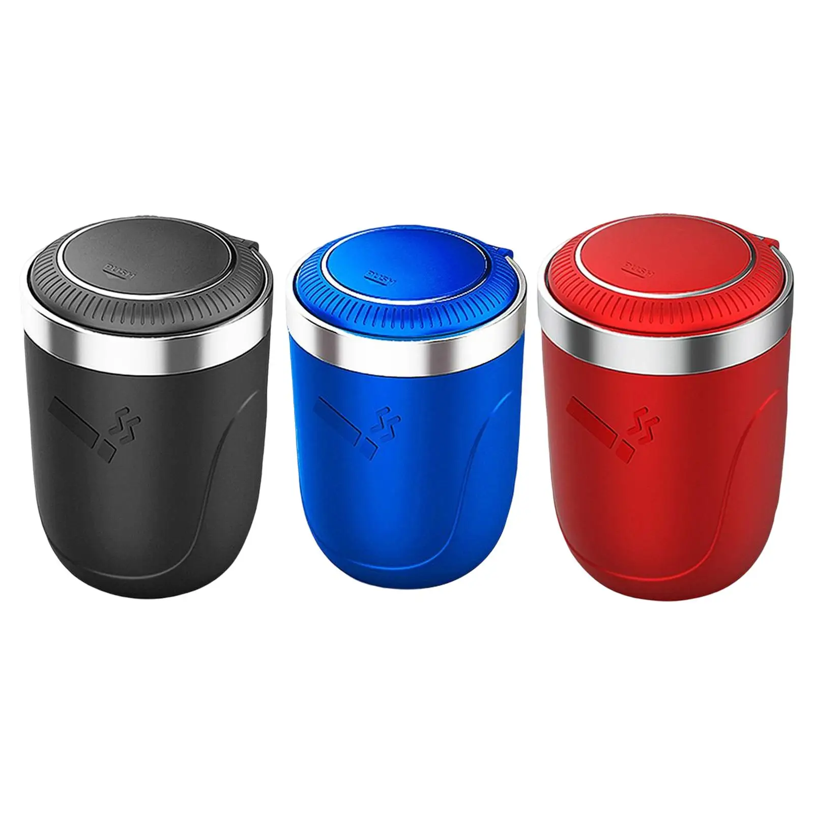 Car , with Lid Mini Car Accessories Interior Smokeless  up  Container  Holder Cup Fits for 